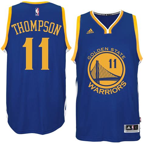 klay thompson warriors jersey